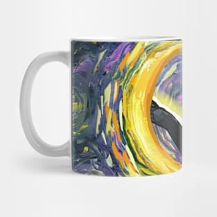 Luna the starry night cat Mug